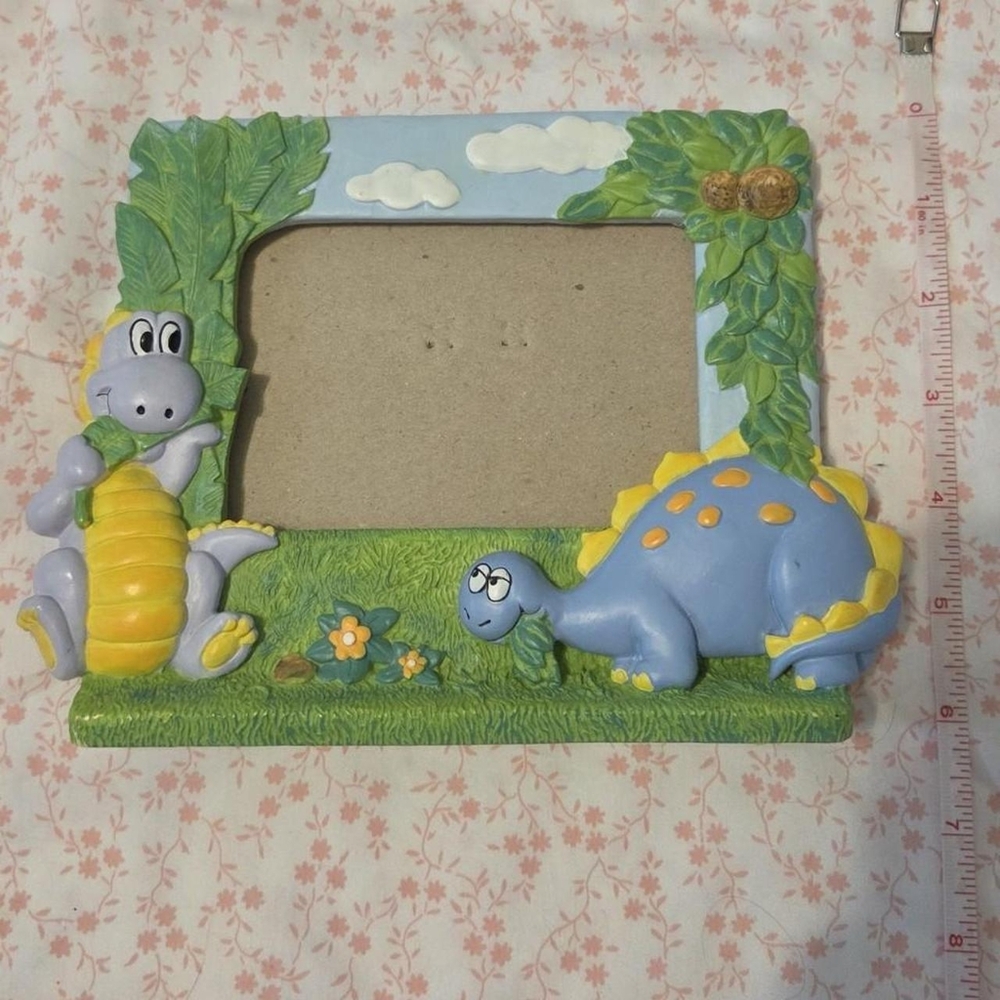 Cute vintage Dinosaur Picture Frame